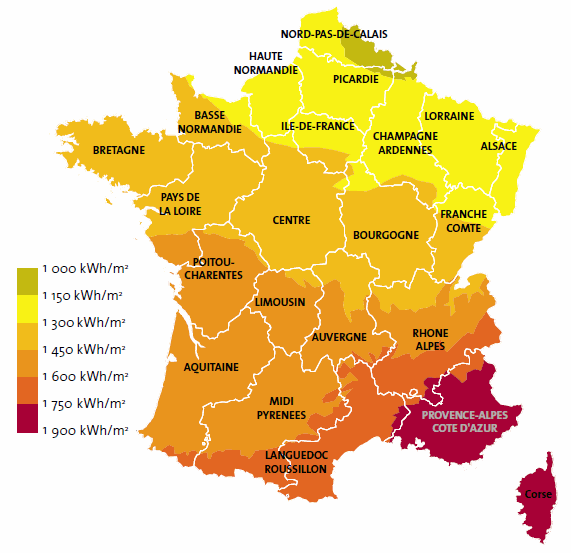 ensoleillement carte de france ensoleillement carte de france