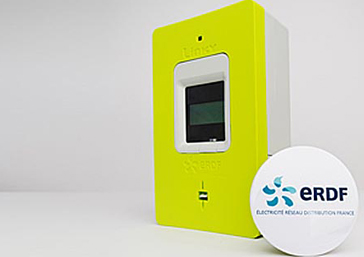 Compteur électrique intelligent Linky de ERDF