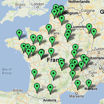 points de collecte pour le recyclage de votre panneau solaire avec PV CYCLE
