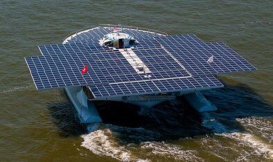 PlanetSolar, le plus grand bateau solaire